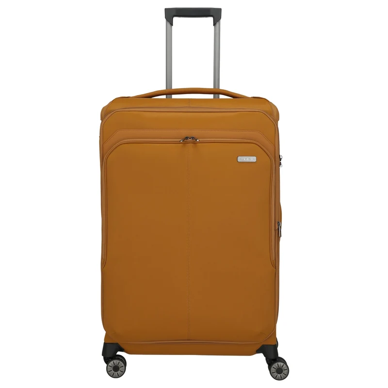 Travelite Priima - 4-Rollen-Trolley L 79 cm erw. (curry)