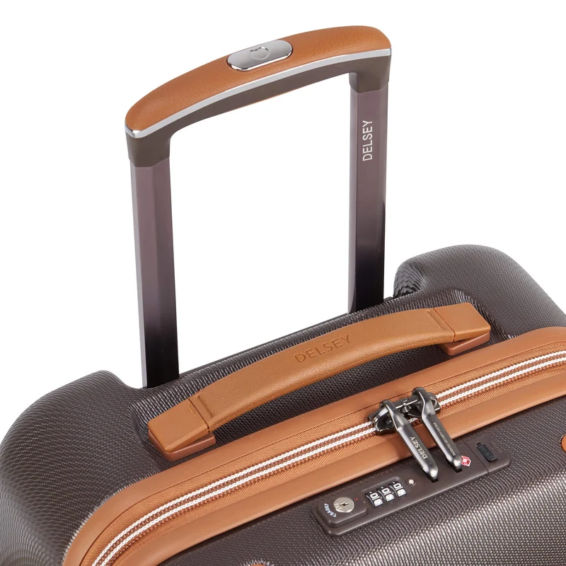 Delsey Paris Chatelet Air 2.0 - 4-Rollen-Kabinentrolley 55 cm (braun)