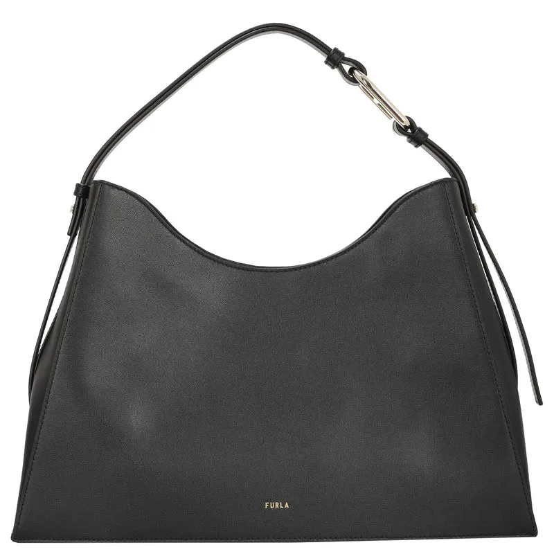 Furla Nuvola L Hobo - Schultertasche 39 cm (nero)