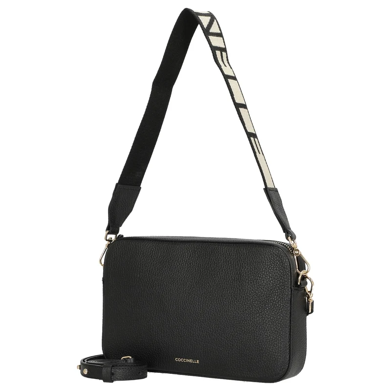 Coccinelle Tebe - Umhängetasche 24 cm (noir)