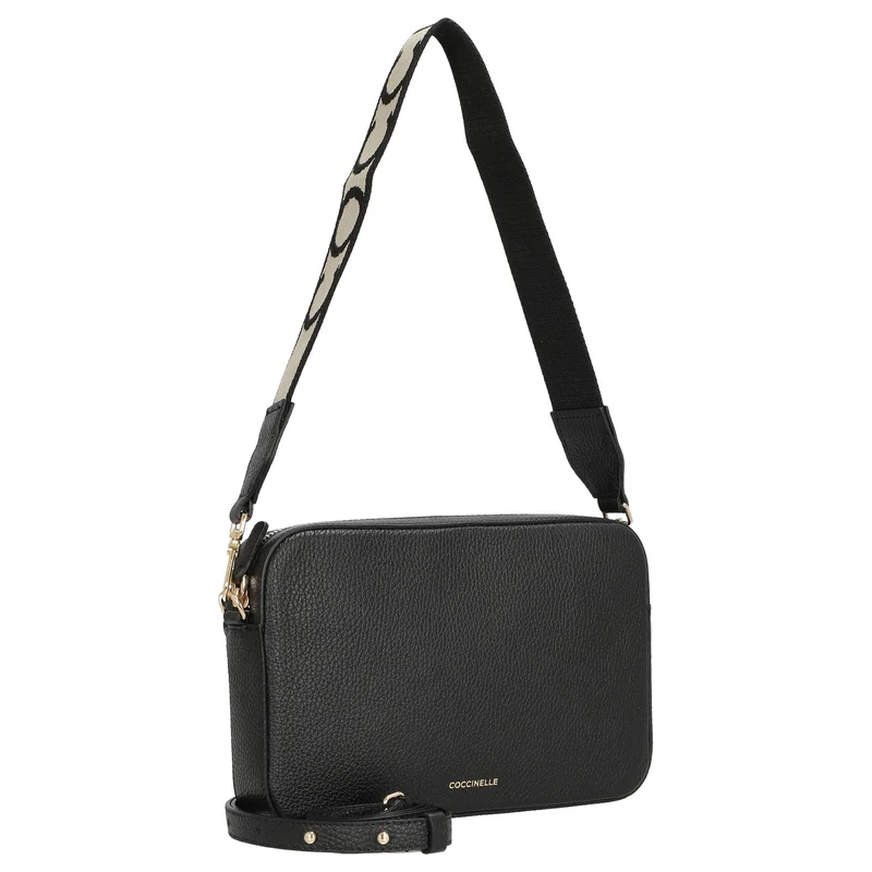 Coccinelle Tebe - Umhängetasche 24 cm (noir)