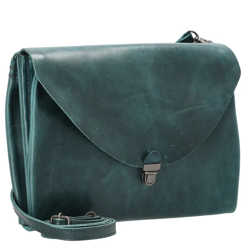 Harolds Fold - Umhängetasche L 26 cm (petrol)