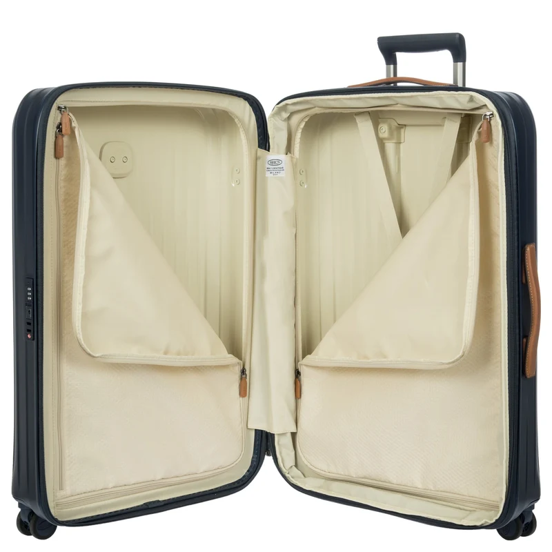 Brics Taormina - 4-Rollen-Trolley L 75 cm erw. (blau)