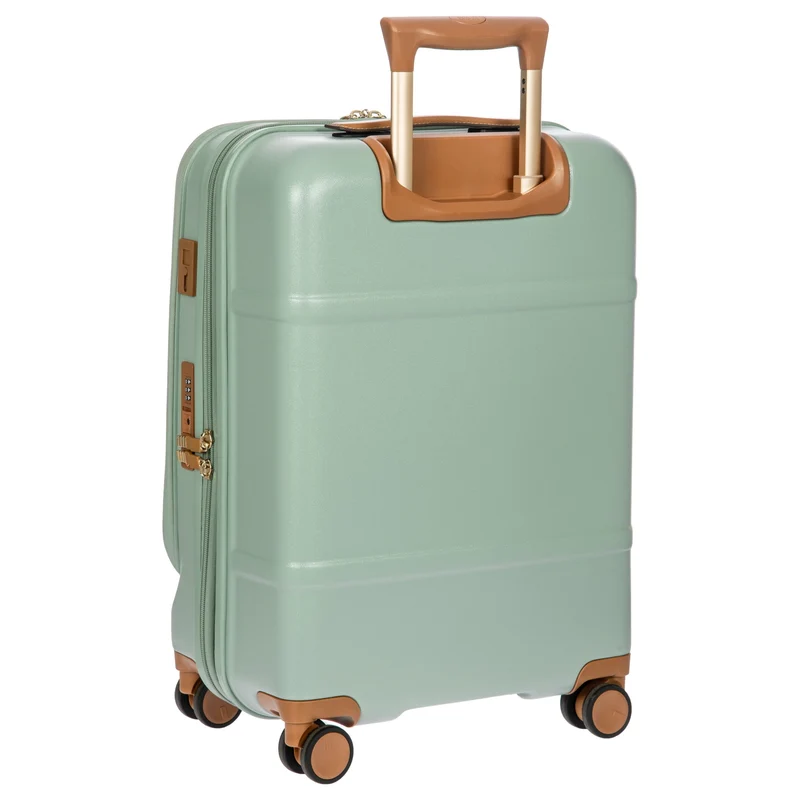 Brics Bellagio - 4-Rollen-Kabinentrolley mit Vortasche S 55 cm erw. USB (eucalyptus)