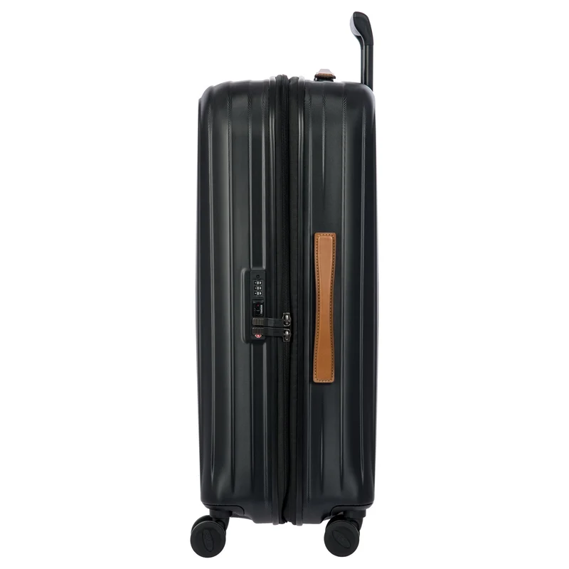 Brics Taormina - 4-Rollen-Trolley M 69 cm erw. (schwarz)