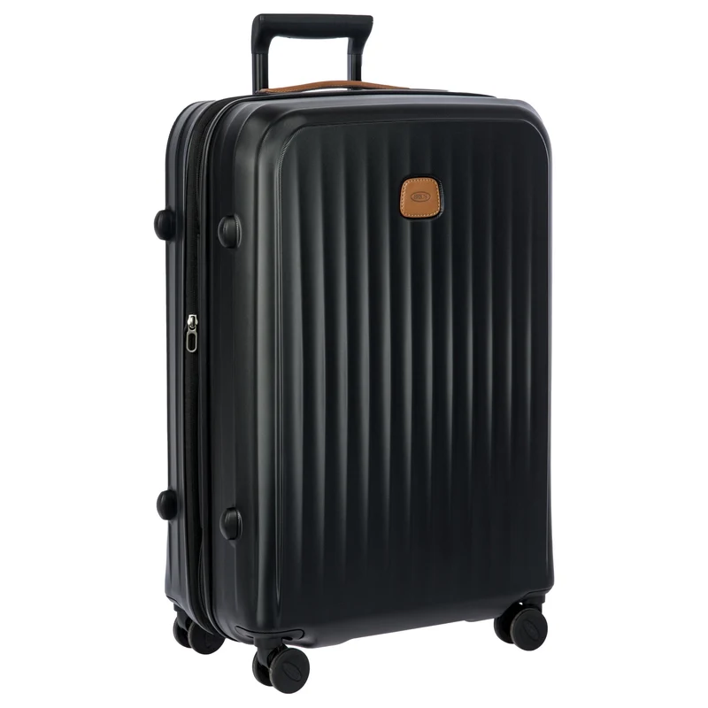 Brics Taormina - 4-Rollen-Trolley M 69 cm erw. (schwarz)