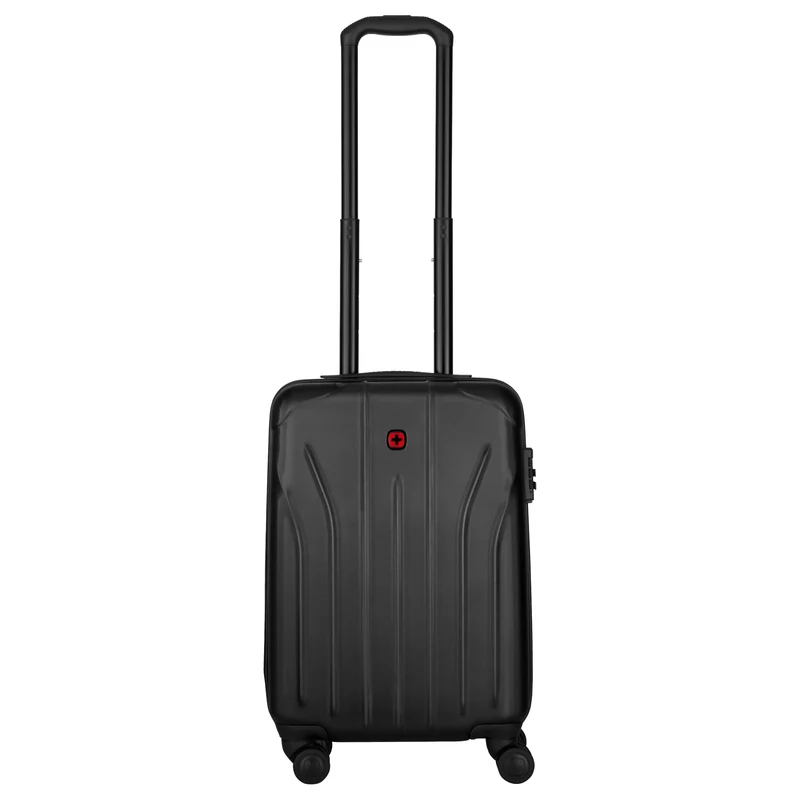 Wenger Oryson - 4-Rollen-Kabinentrolley 54 cm erw. (black/red)