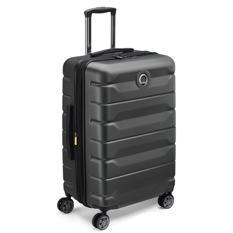Delsey Paris Air Armour - 4-Rollen-Trolley M 68 cm erw. (schwarz)