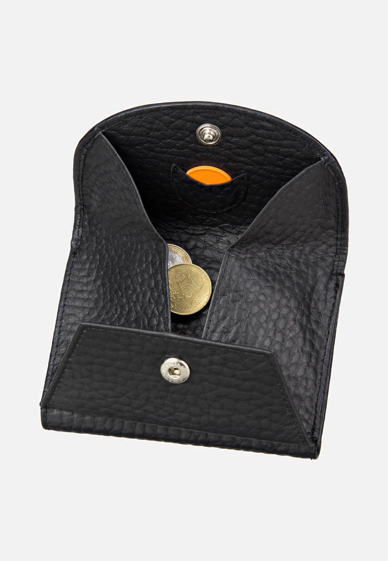 Hirsch 70187 Wienerschachtel Schwarz - Portemonnaie