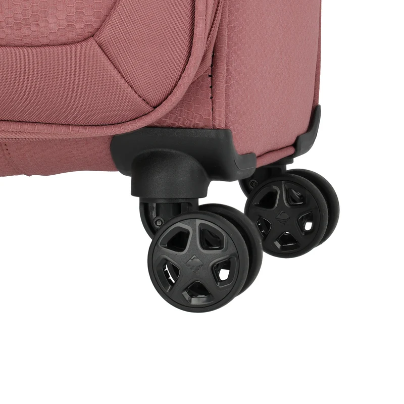 Travelite Kick Off - 4-Rollen-Trolley Set 3tlg. (blush)