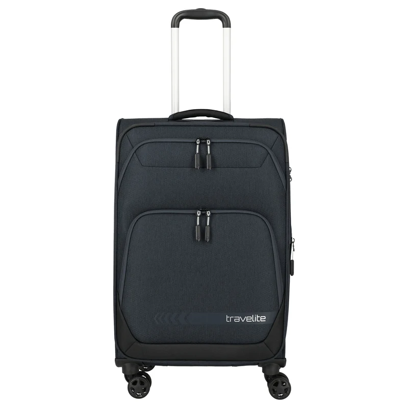 Travelite Kick Off - 4-Rollen-Trolley Set 3tlg. (d'anthracite)