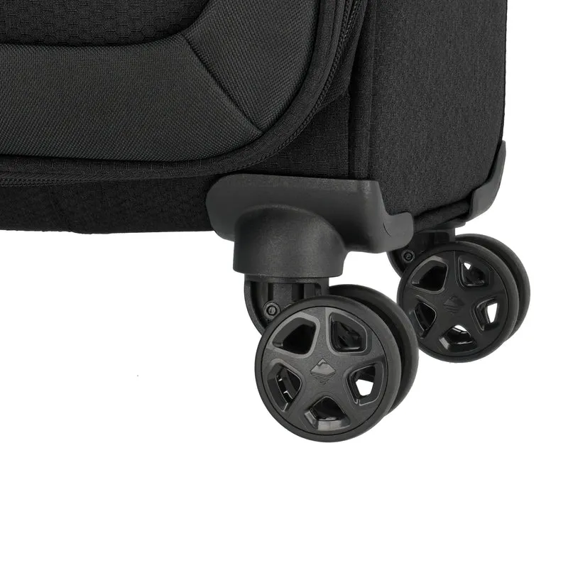 Travelite Kick Off - 4-Rollen-Trolley Set 3tlg. (black)