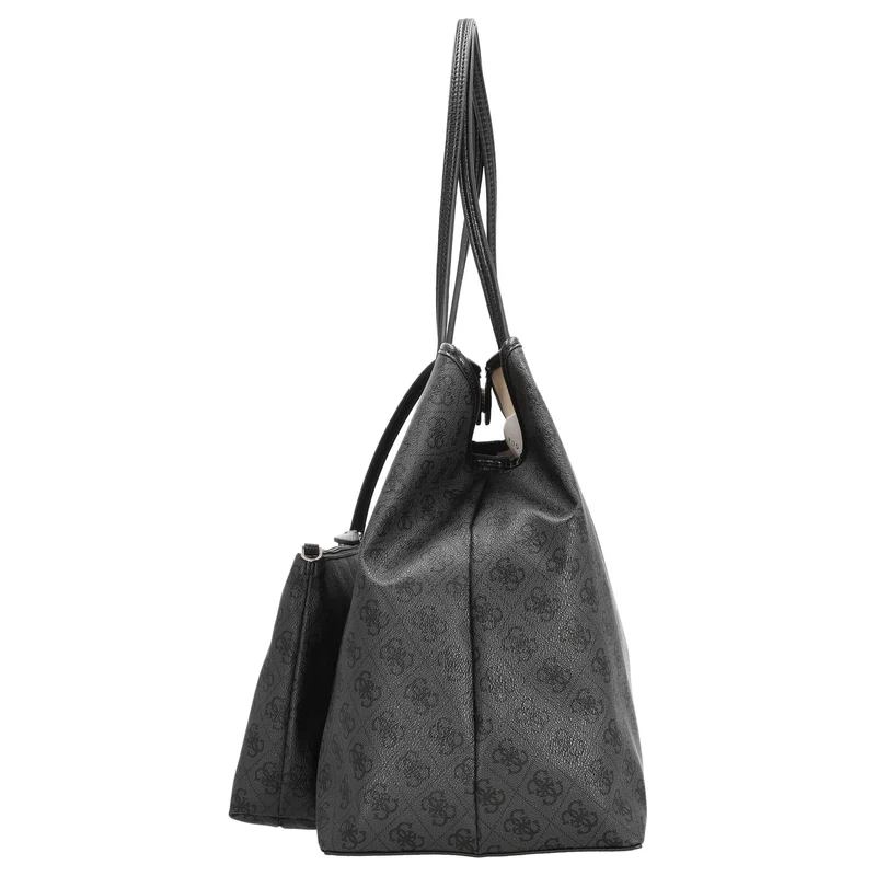 Guess Eco Victtoria - Shopper 2in1 L 40 cm (coal logo)