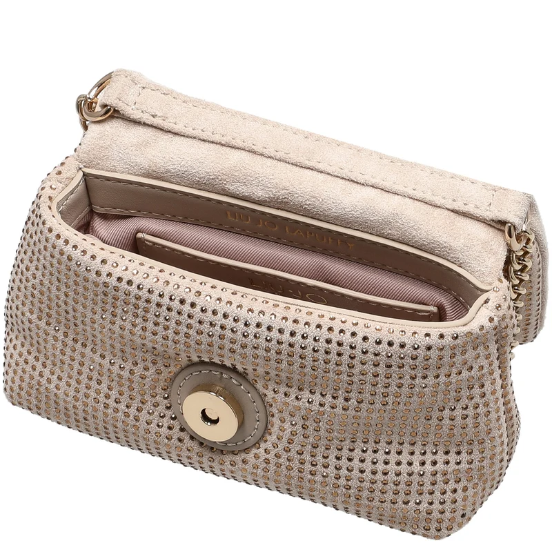 Liu Jo Lapuffy - Umhängetasche XS 14 cm (neutro/brass gold)