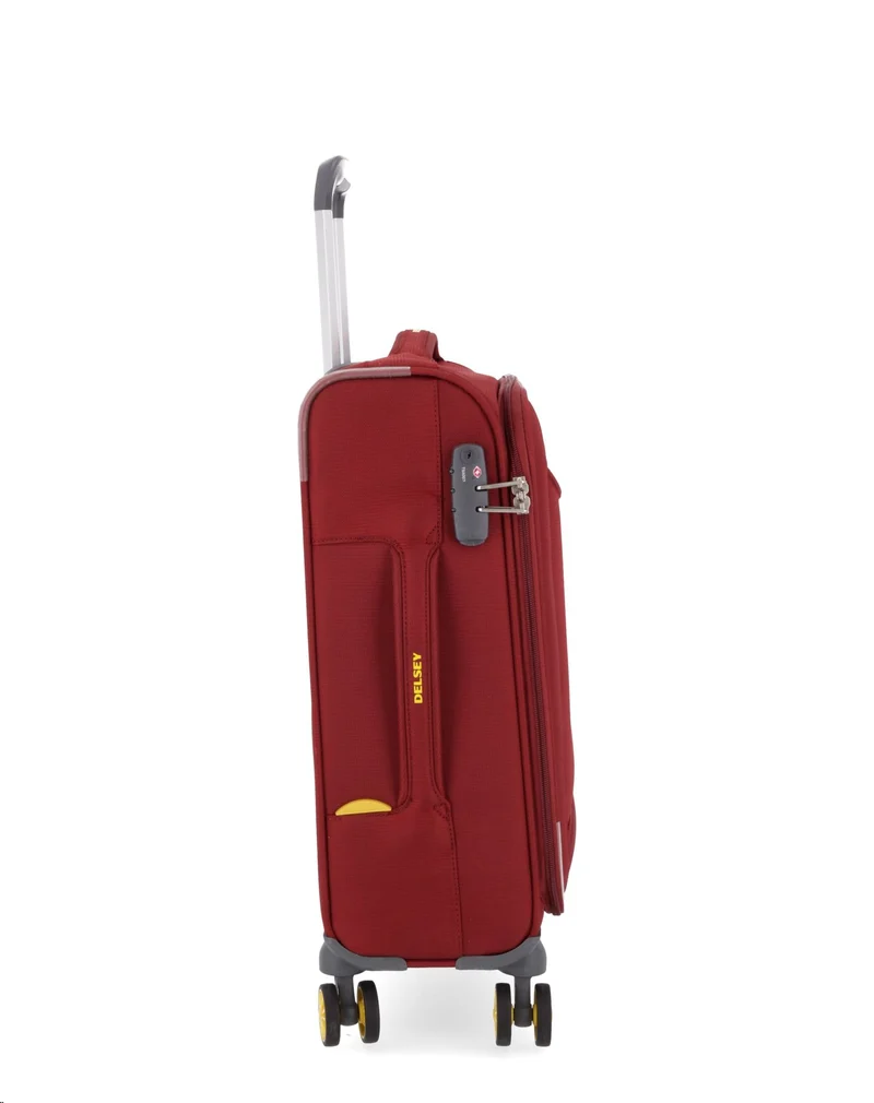 DELSEY - Handgepäck – Weichschalenkoffer 55cm CHARTREUSE