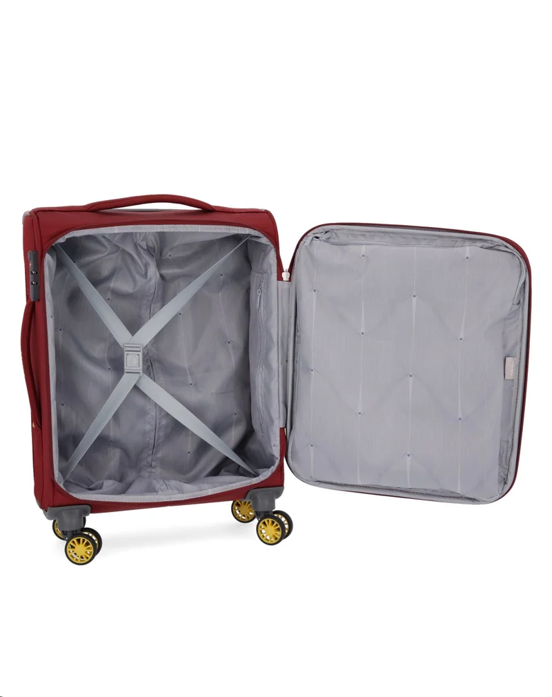 DELSEY - Handgepäck – Weichschalenkoffer 55cm CHARTREUSE