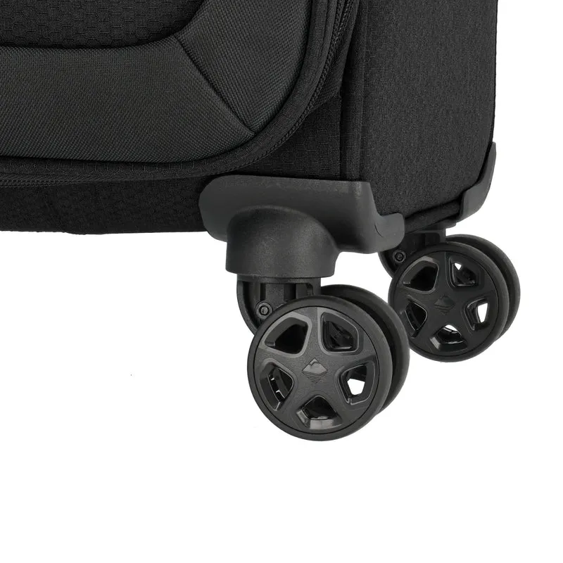 Travelite Kick Off - 4-Rollen-Trolley M 67 cm erw. (black)