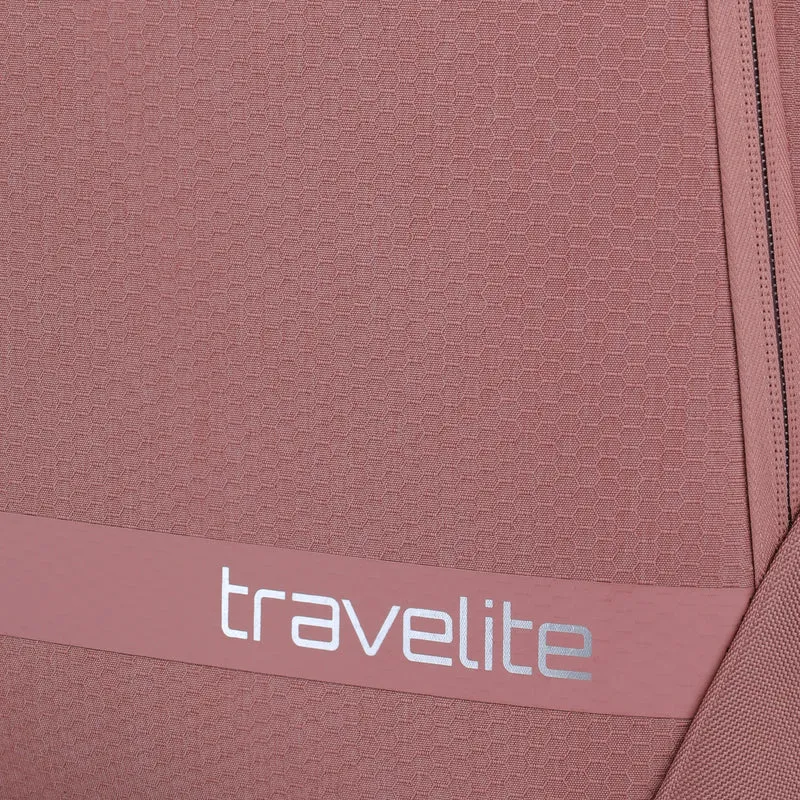 Travelite Kick Off - 4-Rollen-Trolley L 78 cm erw. (blush)