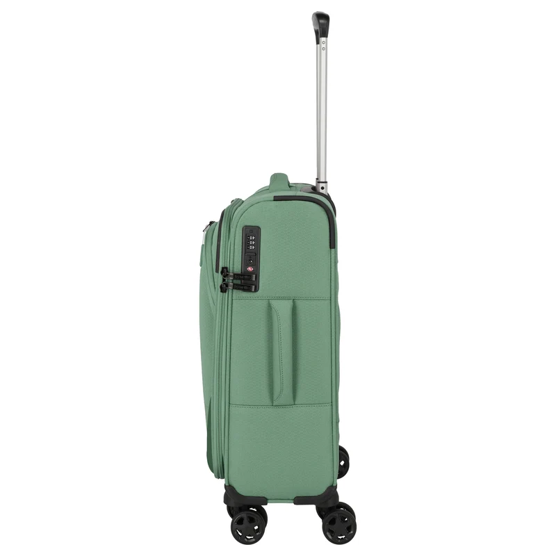 Travelite Kick Off - 4-Rollen-Kabinentrolley S 55 cm (Sage Green)