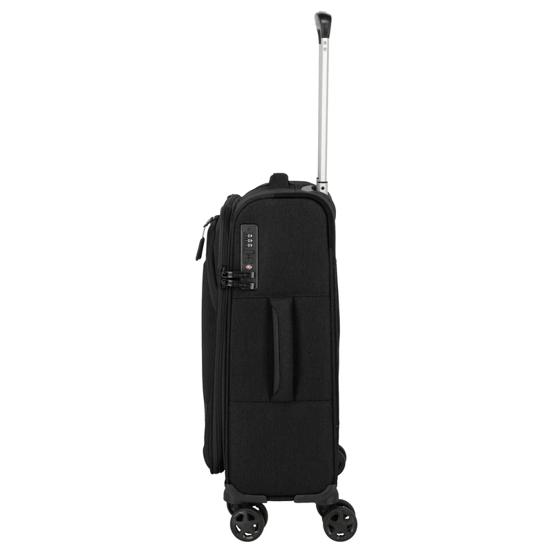 Travelite Kick Off - 4-Rollen-Kabinentrolley S 55 cm (black)