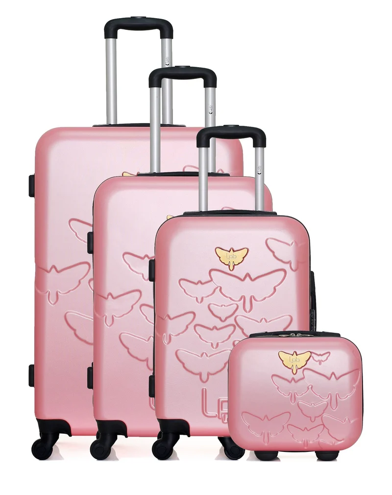 LPB LUGGAGE - 4er-Set: Hartschalenkoffer AELYS-C