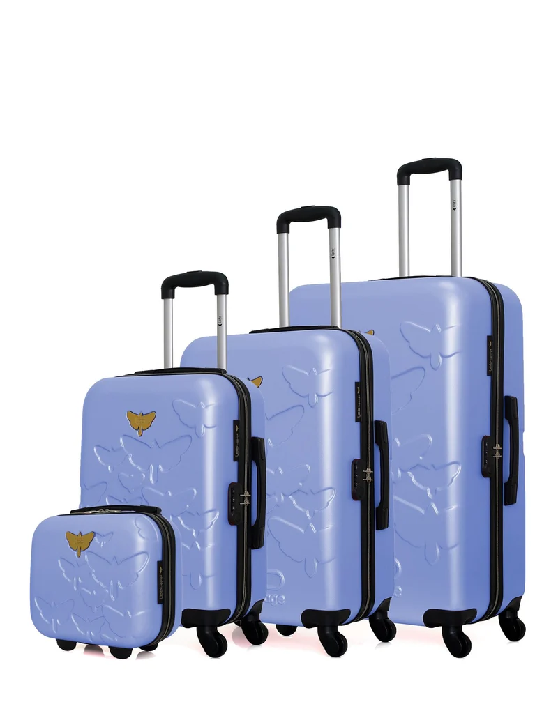 LPB LUGGAGE - 4er-Set: Hartschalenkoffer AELYS-C