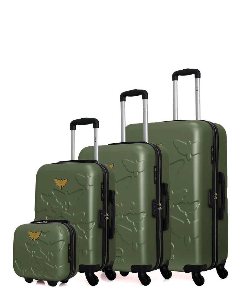LPB LUGGAGE - 4er-Set: Hartschalenkoffer AELYS-C