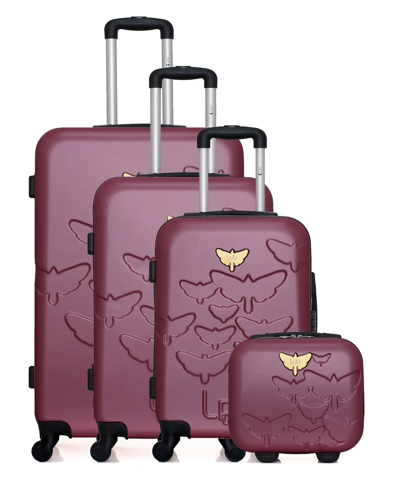 LPB LUGGAGE - 4er-Set: Hartschalenkoffer AELYS-C