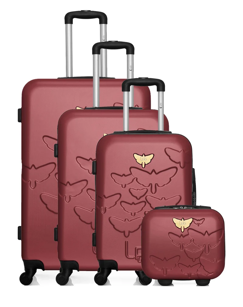 LPB LUGGAGE - 4er-Set: Hartschalenkoffer AELYS-C