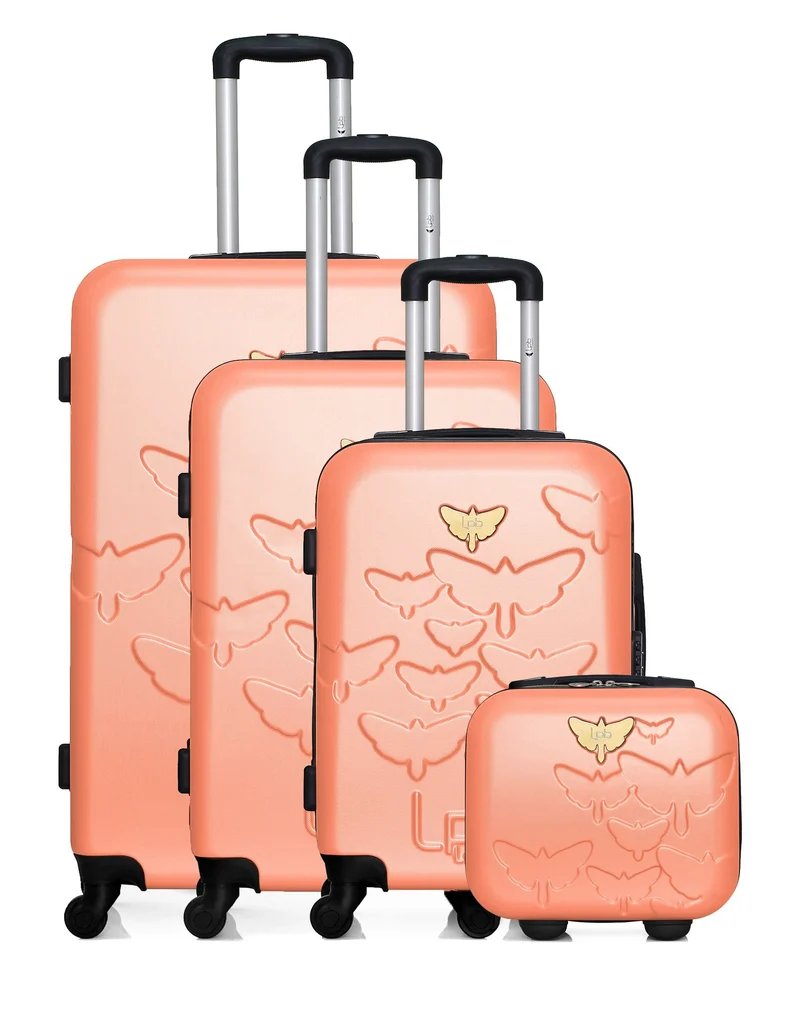 LPB LUGGAGE - 4er-Set: Hartschalenkoffer AELYS-C