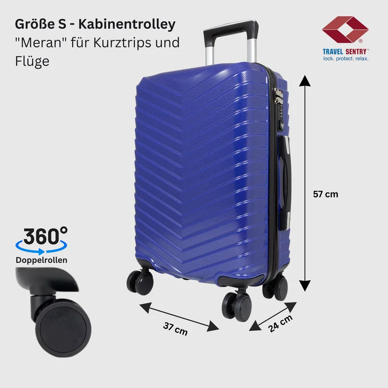 Handgepäck Hartschalen-Koffer Meran - Größe S