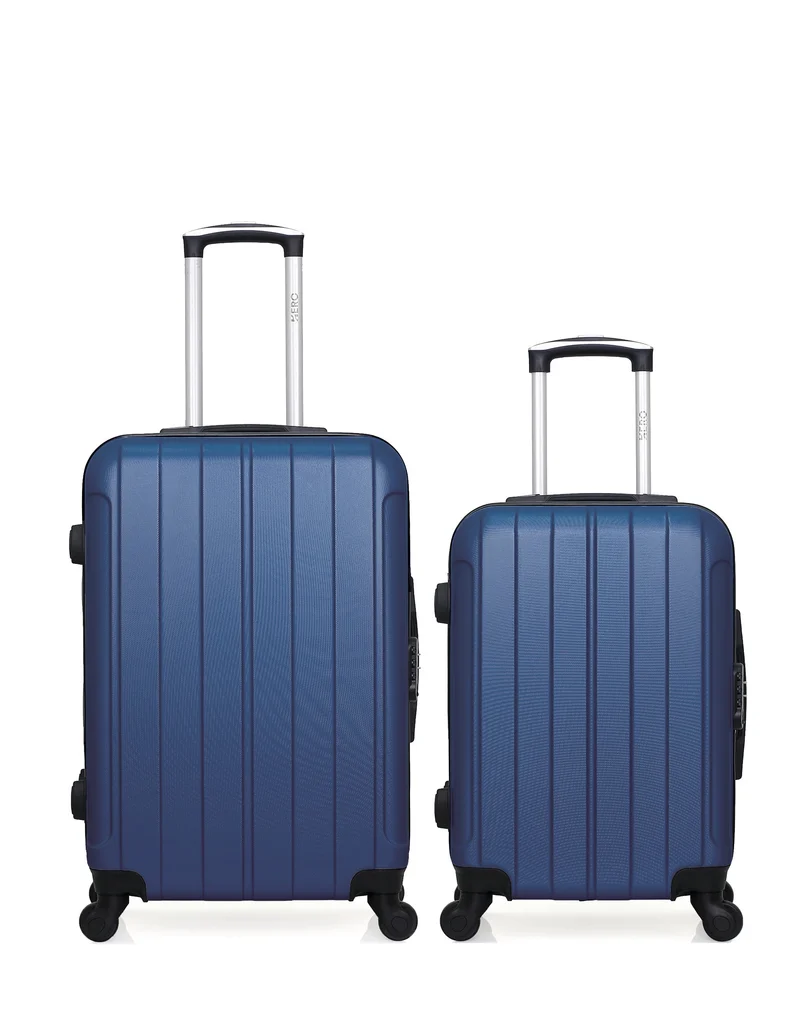 HERO – 2er-Pack: Mittelgroßer Koffer und Handgepäck FOGO