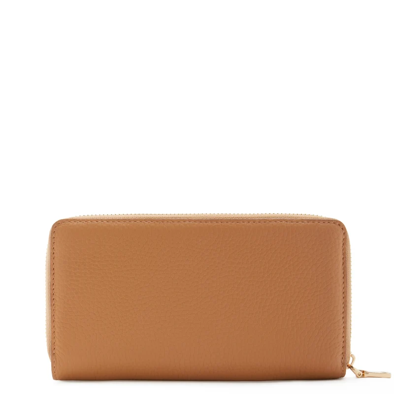 Isabel Bernard Honoré Léa Camel Kalbsleder Portemonnaie mit Reißverschluss IB23023