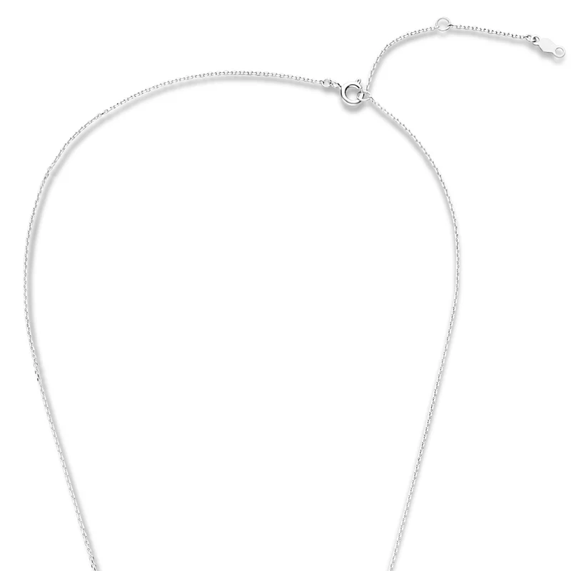 Violet Hamden Venus 925 Sterling Silberne Halskette mit Geburtsstein VH340009-AUG