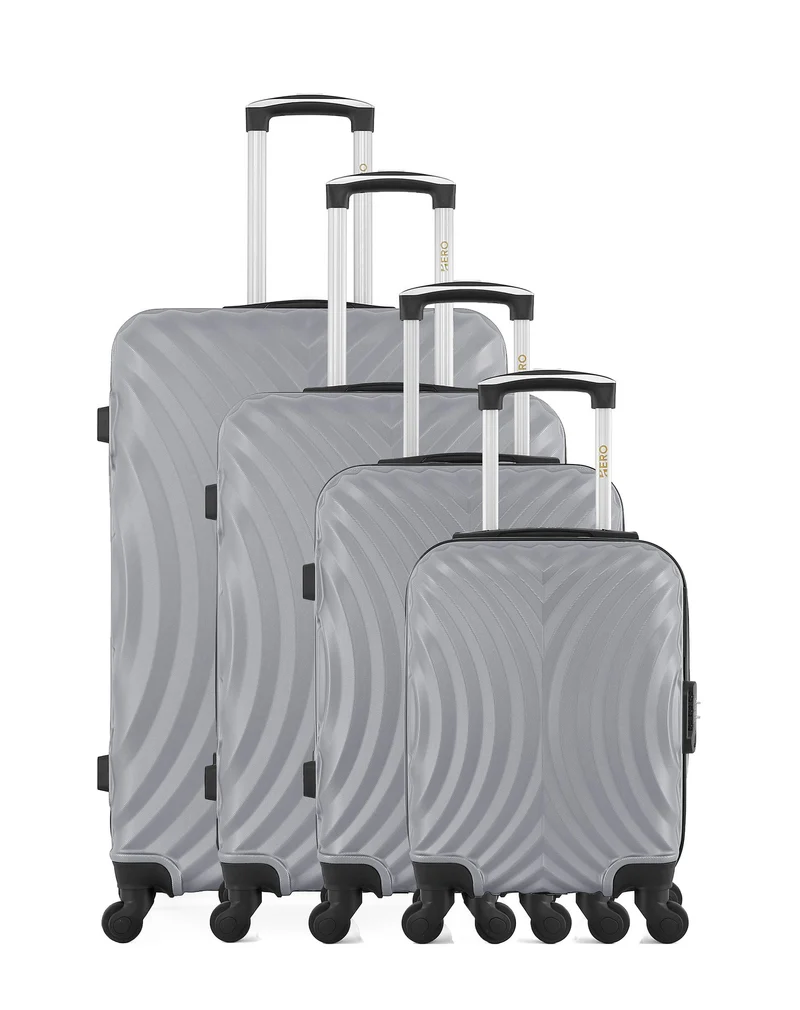 HERO – 4er-Set: Hartschalenkoffer LAGOS-M