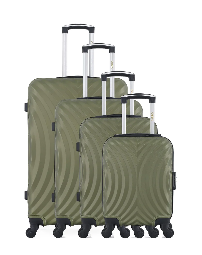 HERO – 4er-Set: Hartschalenkoffer LAGOS-M