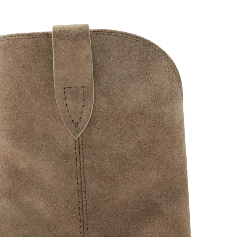 Isabel Bernard Vendôme Louane Taupe Suede Stiefel IB53009-178-40