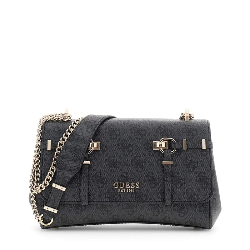 Guess Leona Coal Logo Convrtbl Xbody Flap HWSG99-17210-CLO