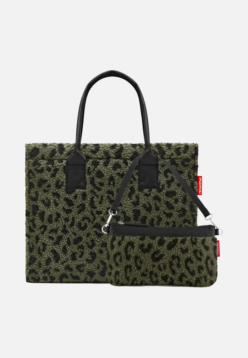 Daily Shopper Teddy Leo Olive - Tote Bag