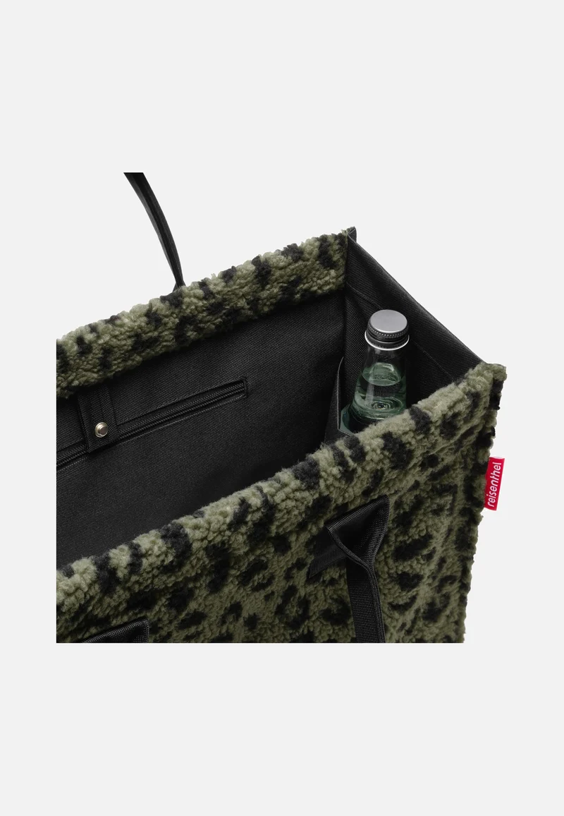 Daily Shopper Teddy Leo Olive - Tote Bag