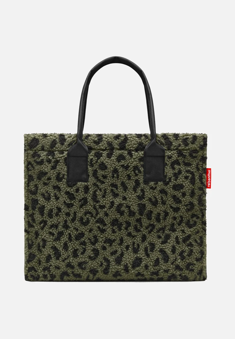 Daily Shopper Teddy Leo Olive - Tote Bag