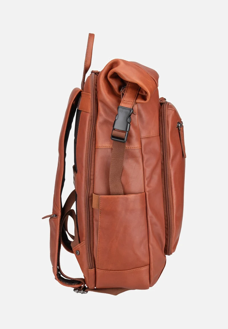 Remo 0713 Cognac - Rolltop Rucksack