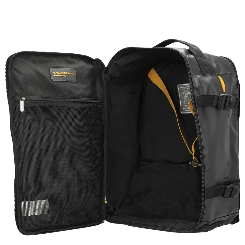 Mandarina Duck Eco Coated - Reiserucksack S 40 cm (schwarz)