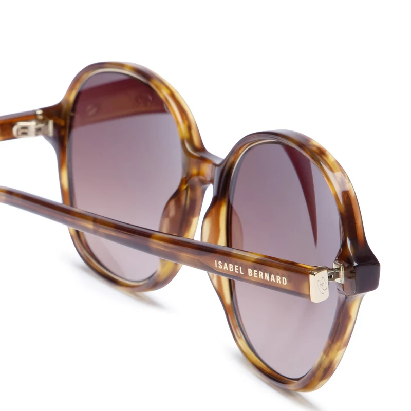 Isabel Bernard La Vilette Demi Brown Sunglasses IB380010-13-14