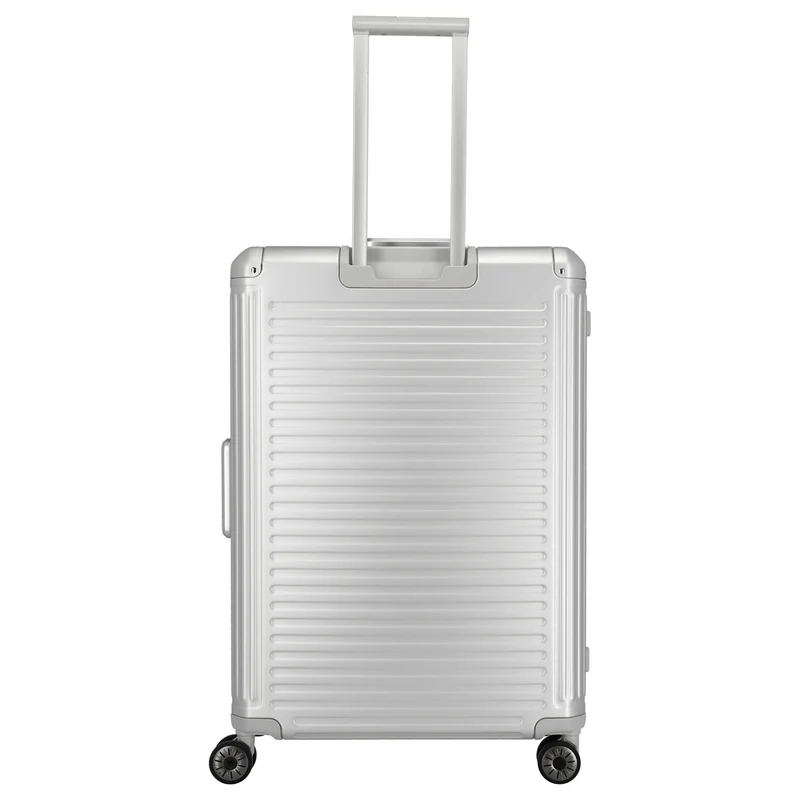Travelite Next - 4-Rollen-Trolley L 77 cm (silber)