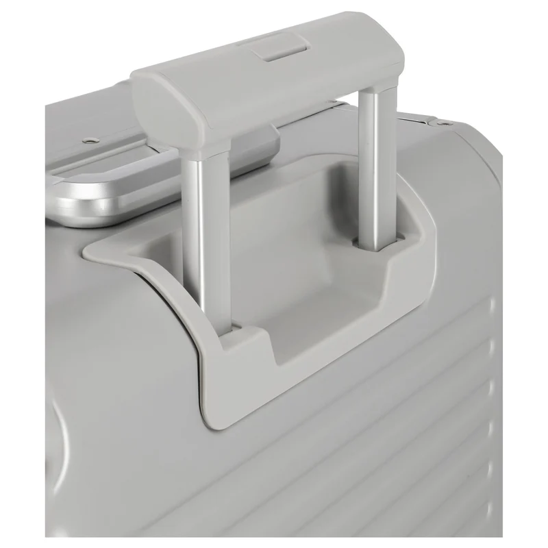 Travelite Next - 4-Rollen-Trolley L 77 cm (silber)