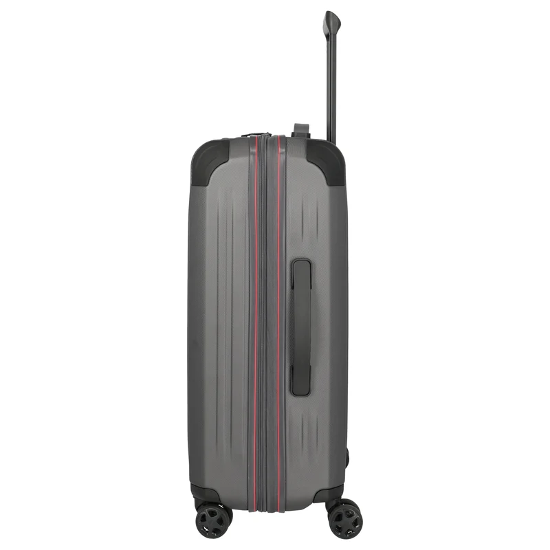 Travelite Dynamiic - 4-Rollen-Trolley M 66 cm erw. (anthrazit)