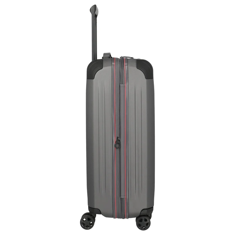 Travelite Dynamiic - 4-Rollen-Trolley M 66 cm erw. (anthrazit)