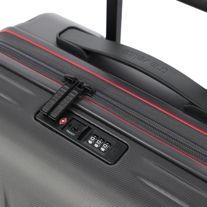 Travelite Dynamiic - 4-Rollen-Trolley M 66 cm erw. (anthrazit)
