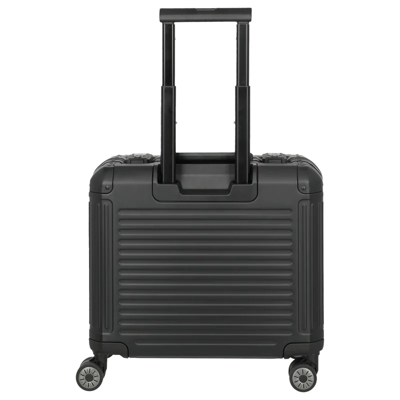 Travelite Next - 4-Rollen-Businesstrolley 45 cm (schwarz)